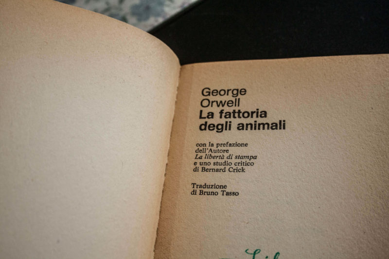 La distorta utopia di Orwell, La Fattoria degli Animali BOOK-TIQUE