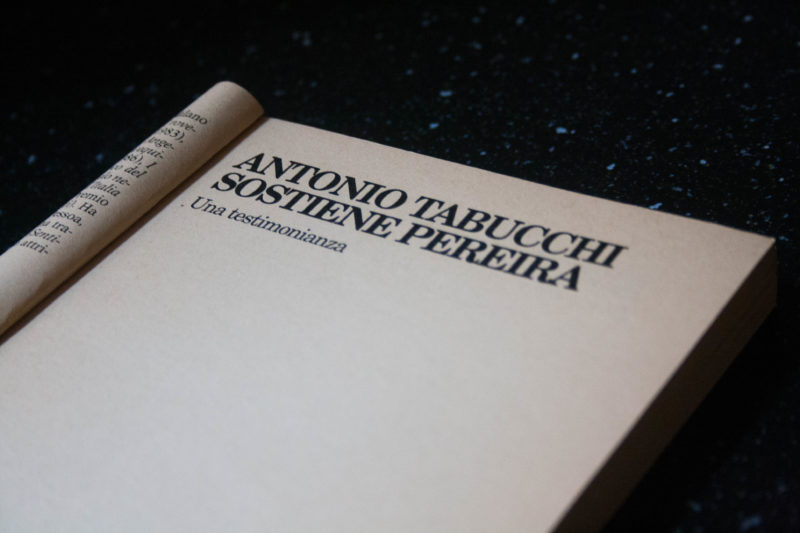 Recensione di Sostiene Pereira di Antonio Tabucchi