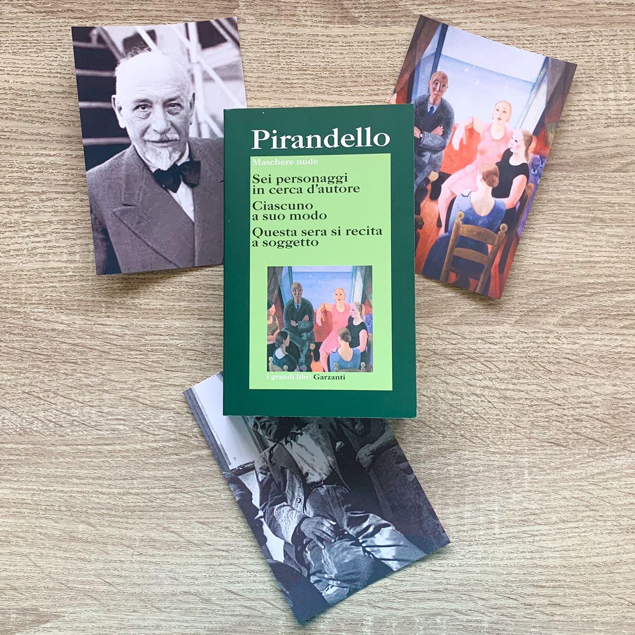 Copertina d’Arte: Sei personaggi in cerca d’autore di Luigi Pirandello